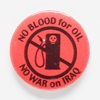 No Blood For Oil badge